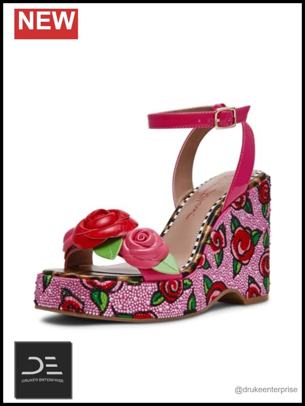 Espadrille Wedge Sandals Platform Ankle Strap Heeled Sandals Summer